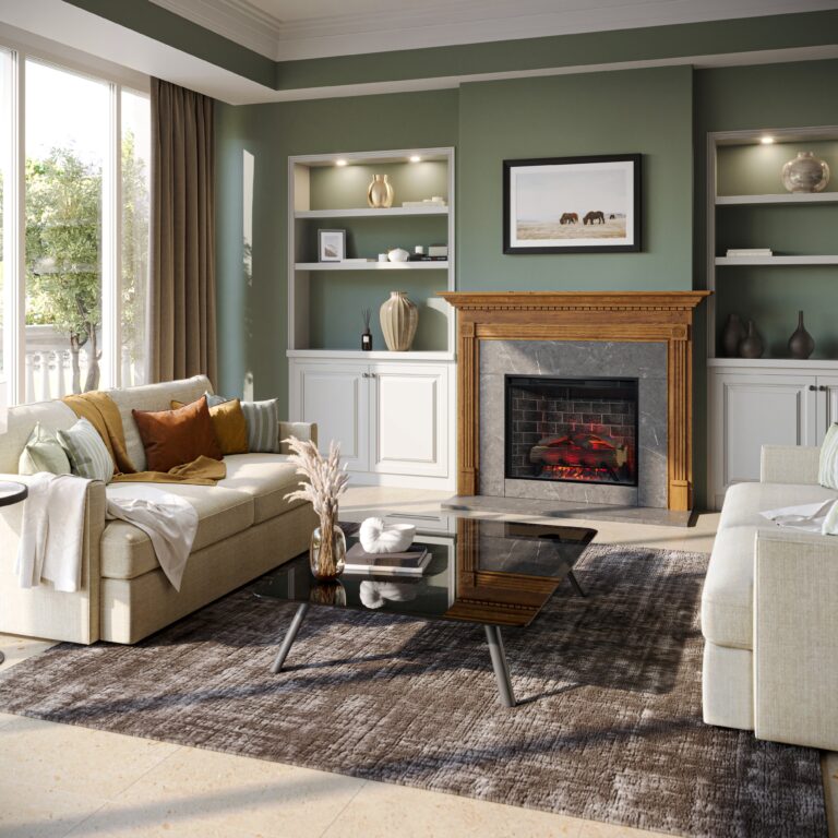 Transform Your Living Space with an Electric Fireplace Focal Point