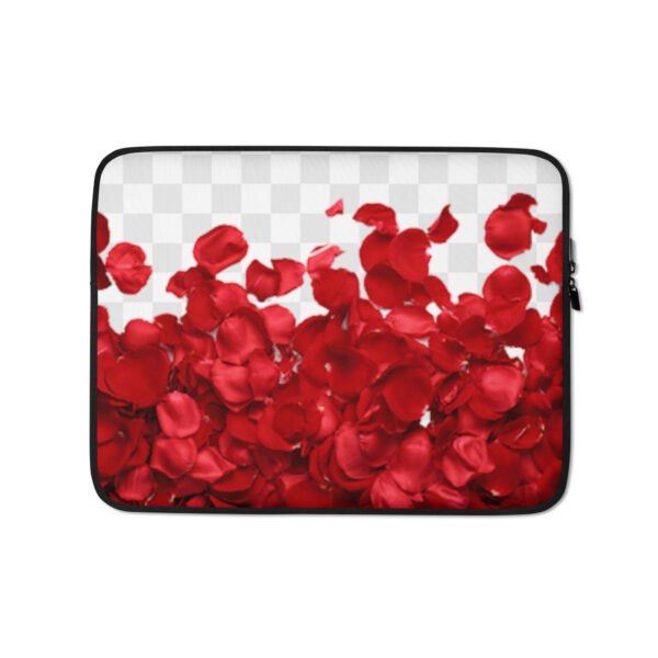Laptop Sleeve With Roses - Image 2