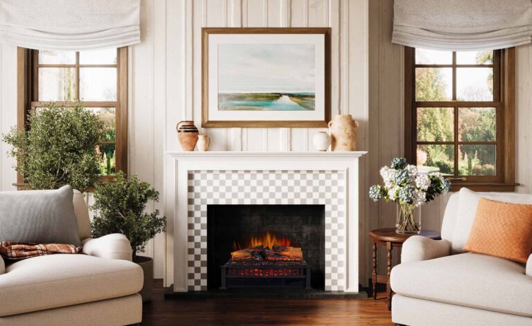 Transform Your Fireplace with Electric Log Inserts Today